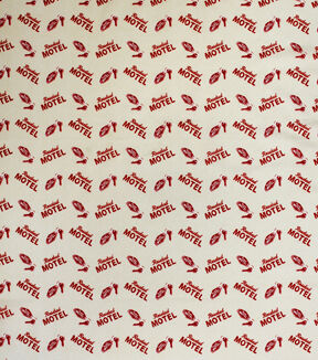 Schitt's Creek Rosebud Motel Cotton Fabric