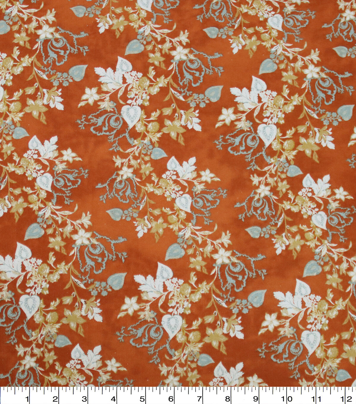 Floral Super Snuggle Flannel Fabric