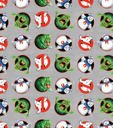 Ghostbusters Creepy Toss Cotton Fabric