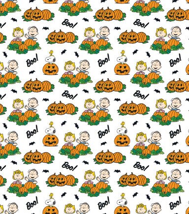 Peanuts Boo Cotton Fabric