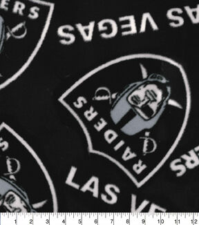 Fabric Traditions Las Vegas Raiders NFL Faded Fleece Fabric