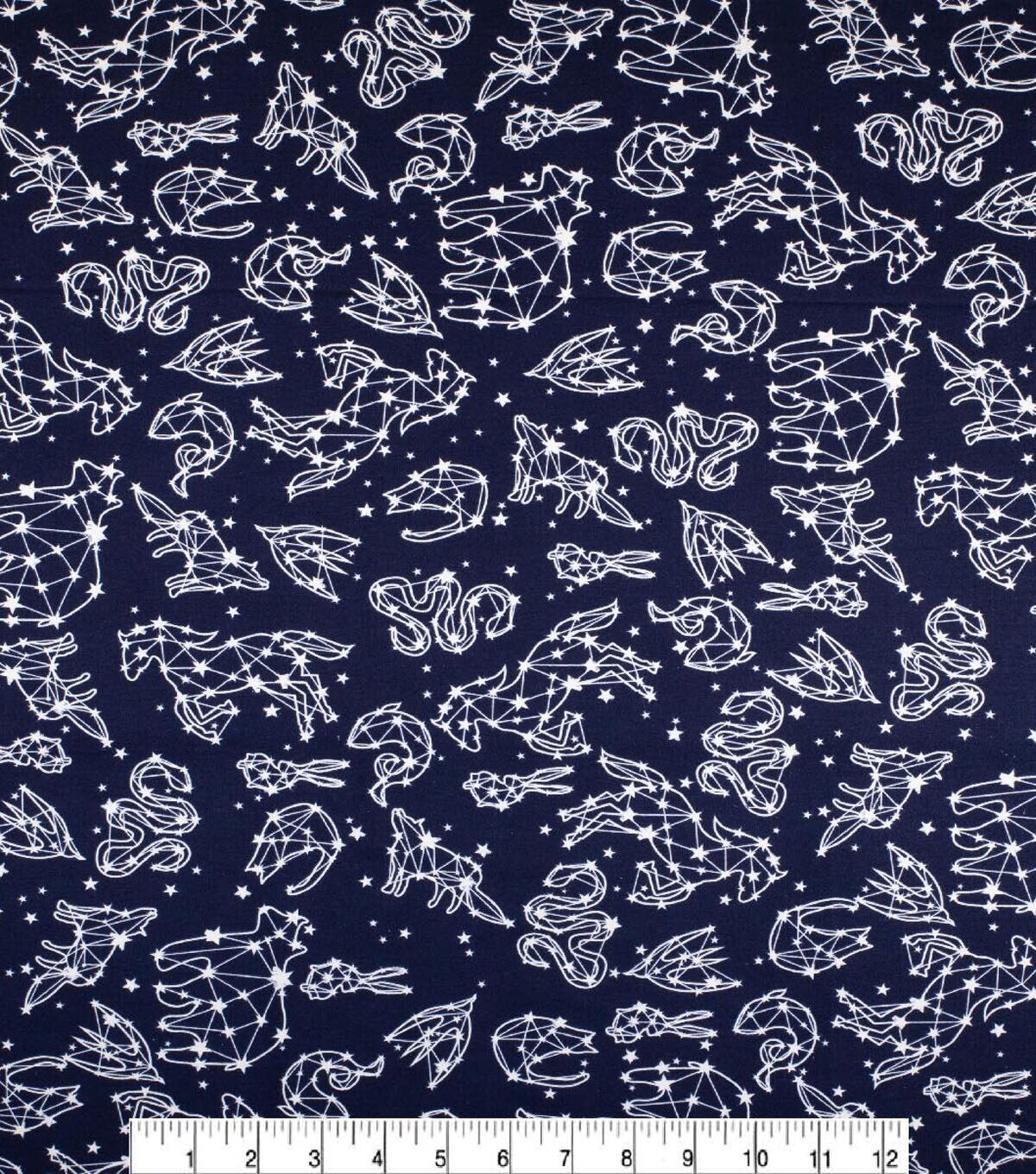 Super Snuggle Flannel Fabric Constellations