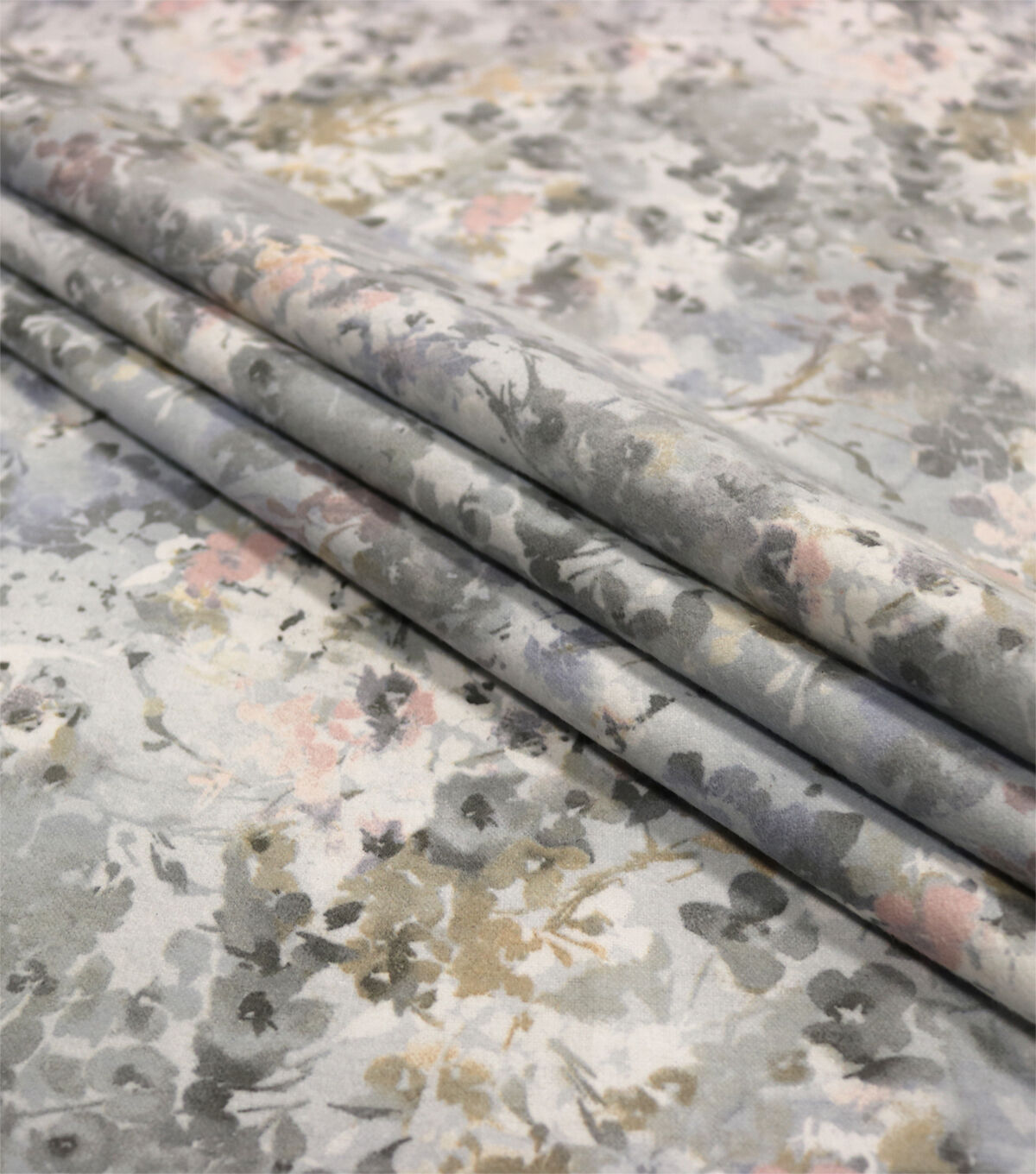 Allover Floral Super Snuggle Cotton Fabric