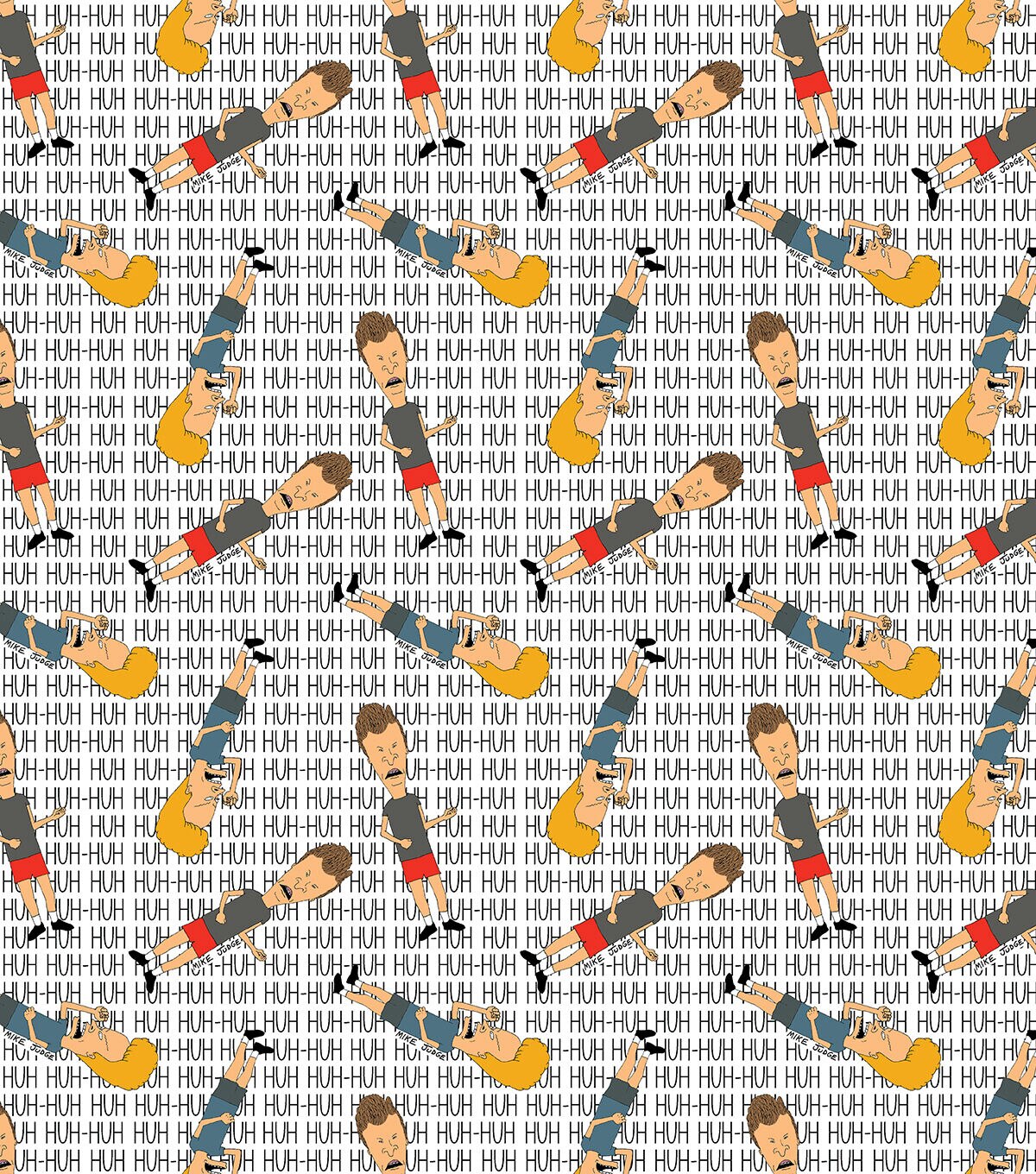 Beavis and Butt Head Huh Huh Cotton Fabric