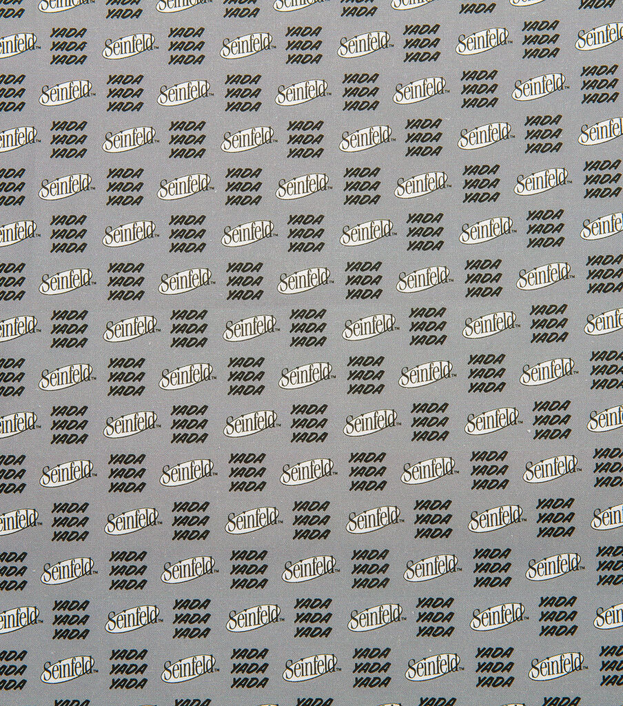 Seinfeld Yada Yada Yada Cotton Fabric