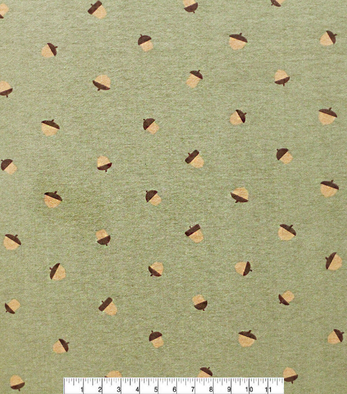 POP! Super Snuggle Fall Acorns Flannel Fabric