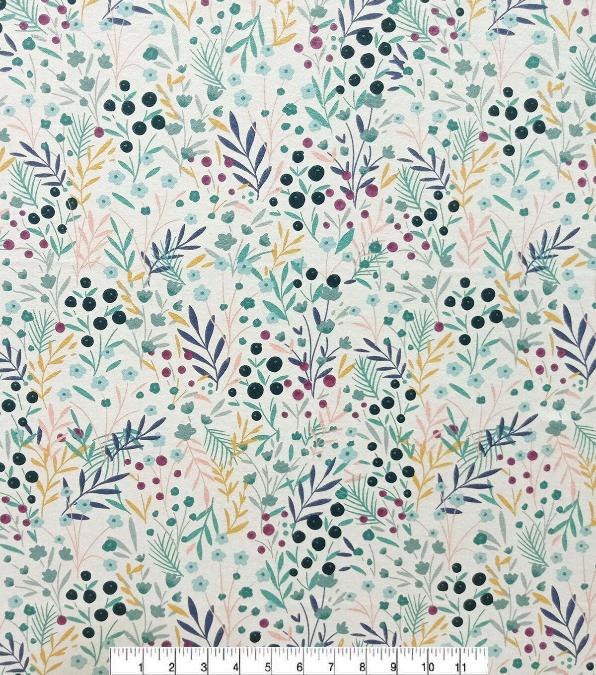 Packed Floral Super Snuggle Flannel Fabric