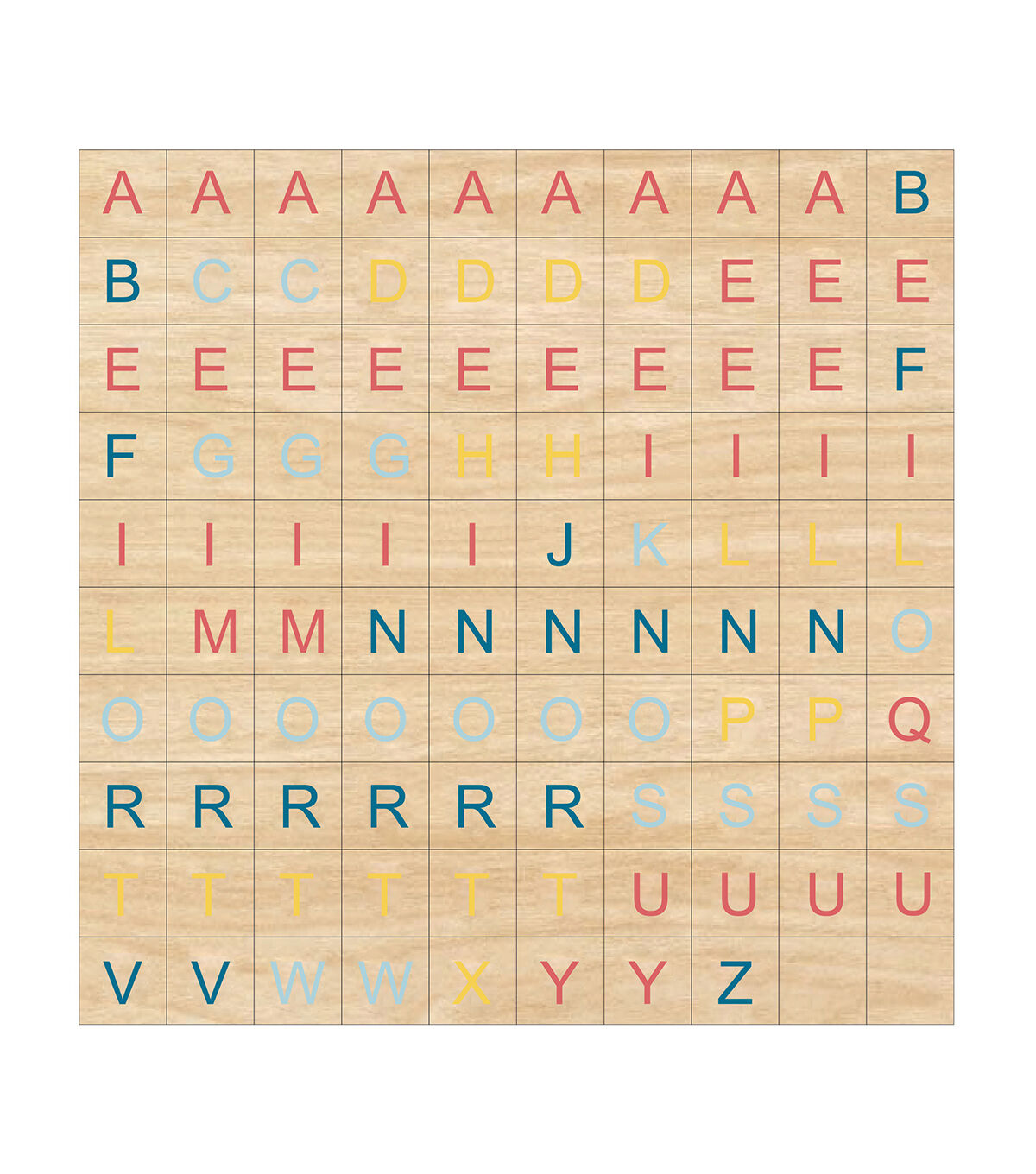 Summer Crossword Giant Outdoor Yard Game by Place & Time