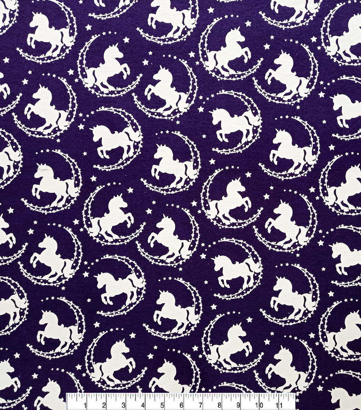 Unicorn Super Snuggle Flannel Fabric
