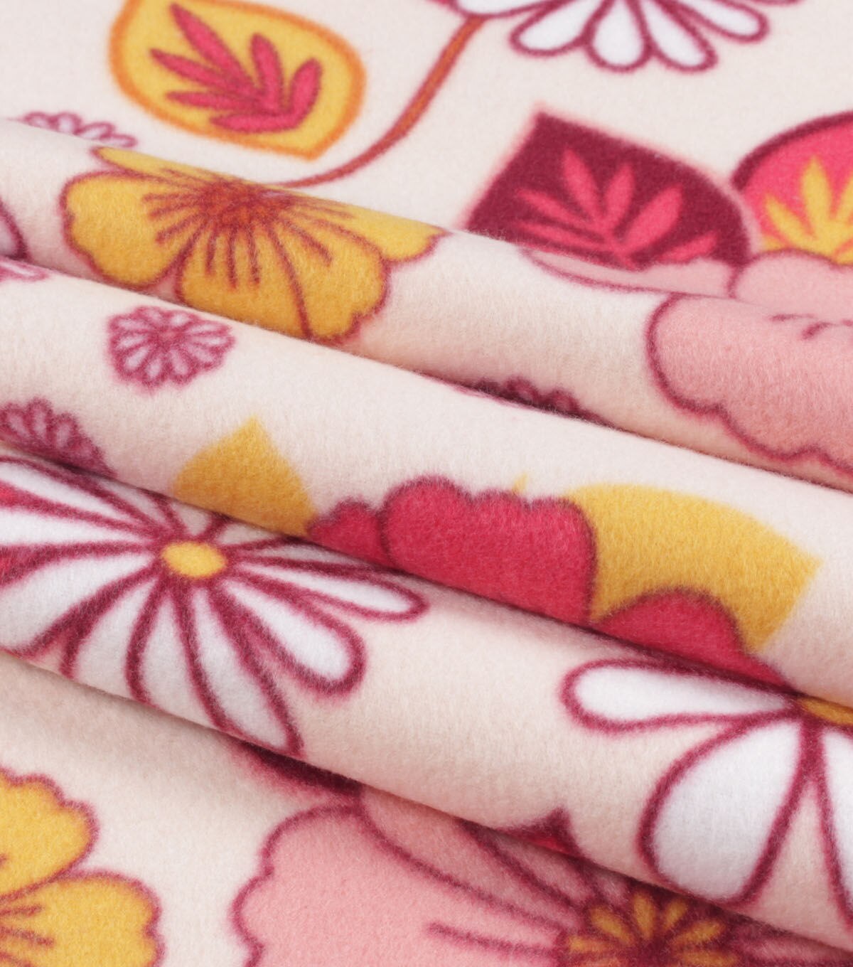 Flower Power Blizzard Fleece Fabric