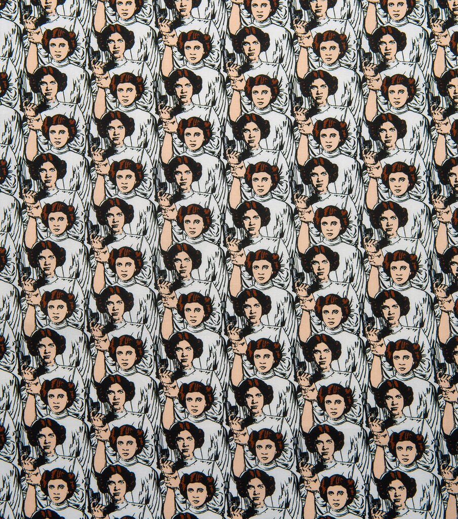 Star Wars Classic Leia Stack Cotton Fabric
