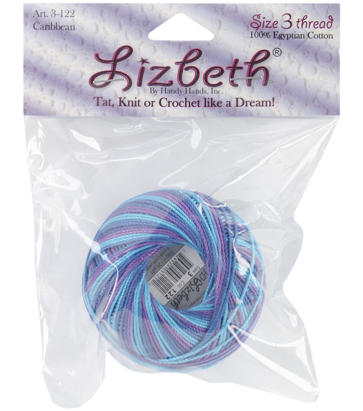 Handy Hands Lizbeth Cordonnet Size 3 Cotton Thread