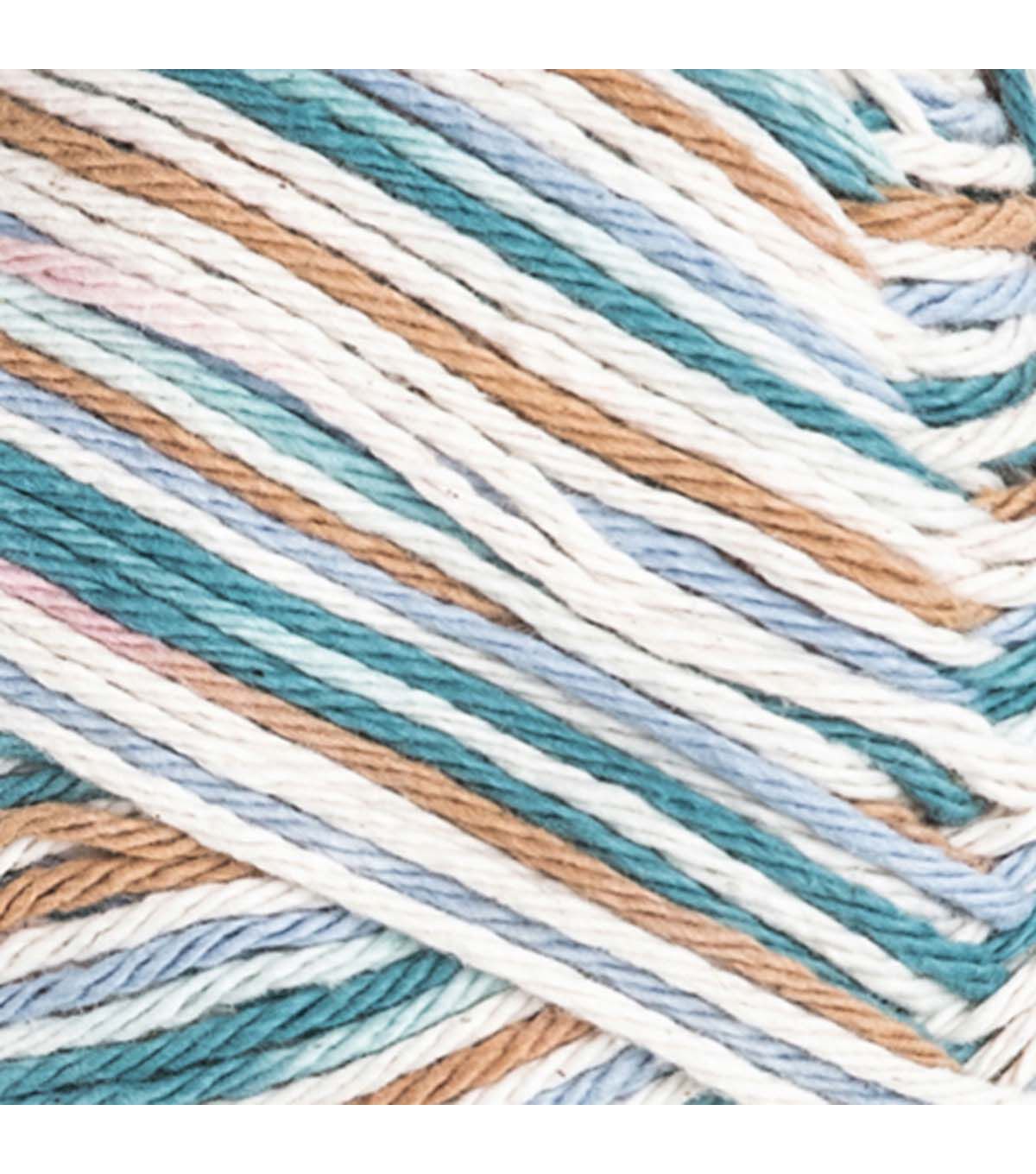 Bernat Handicrafter Cotton Ombre 710yds Worsted Cotton Yarn 4 Bundle