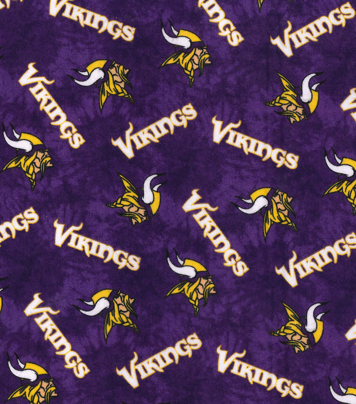Fabric Traditions Minnesota Vikings Flannel Fabric 42
