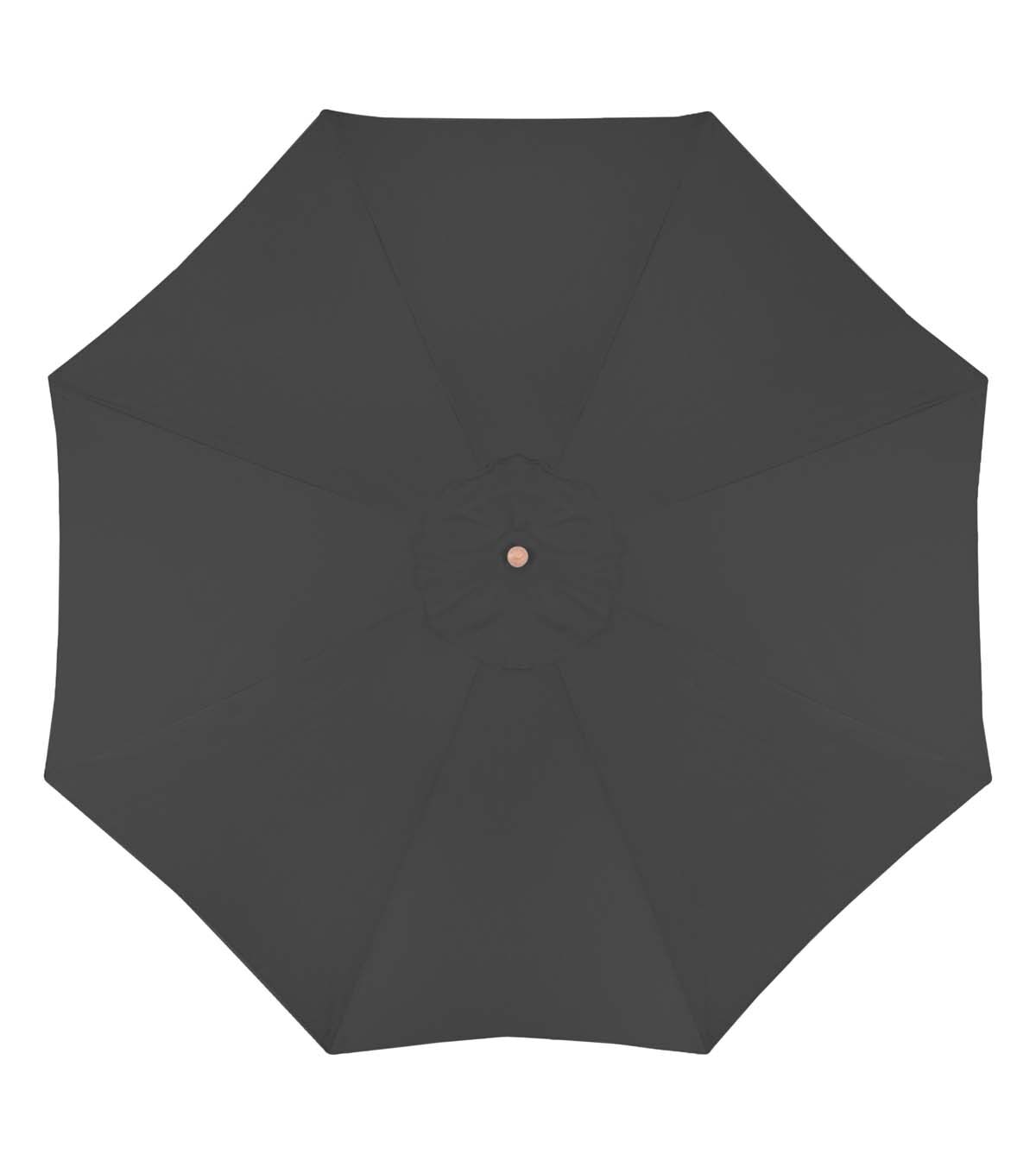 Northlight 8.5' Summer Gray Patio Umbrella With Wood Pole