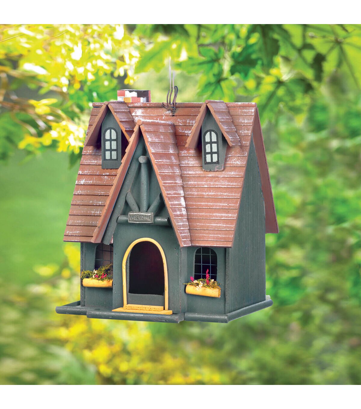 Zingz & Thingz Magical Storybook Cottage Birdhouse