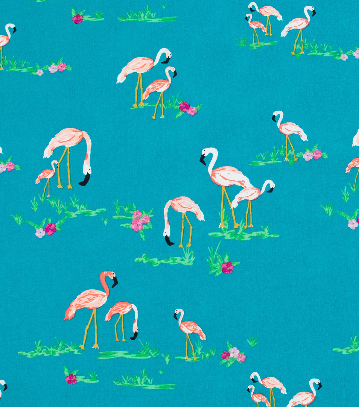 Art Gallery Fabrics Flamingo Field Marina West Palm Cotton Fabric