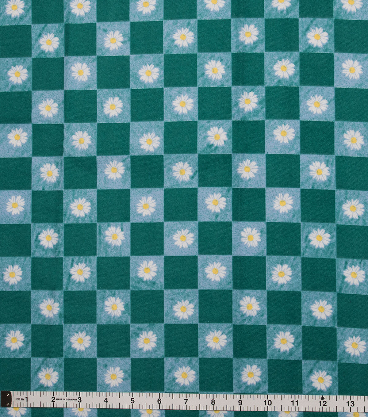 Daisy Check Super Snuggle Flannel Fabric