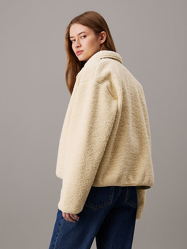Relaxed Sherpa Shirt Jacket