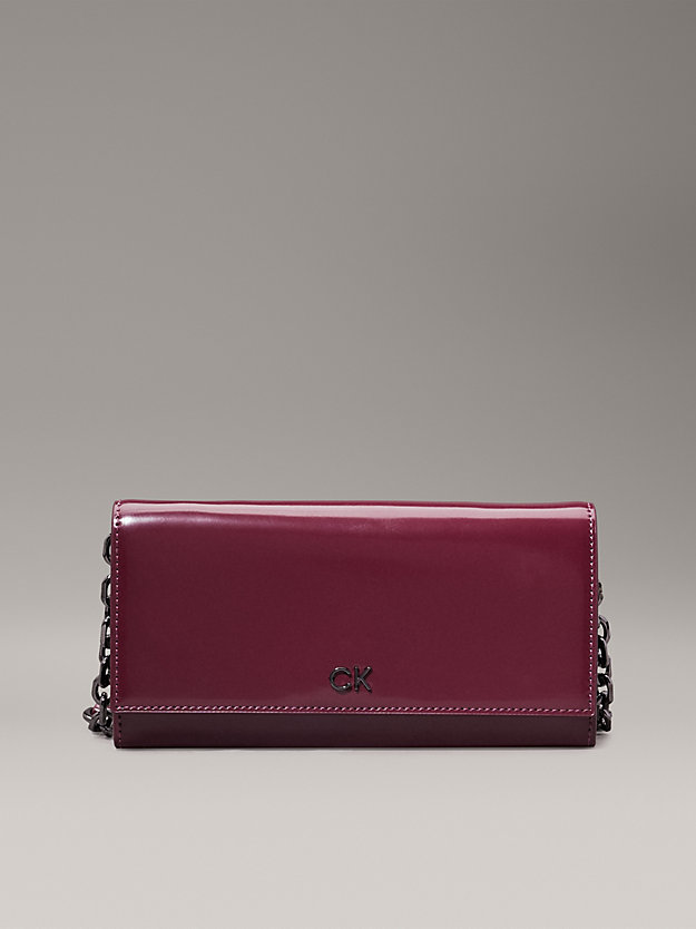 Shiny Crossbody Wallet Bag