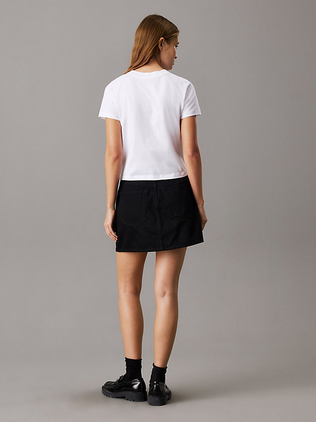 Cropped Monogram T-shirt