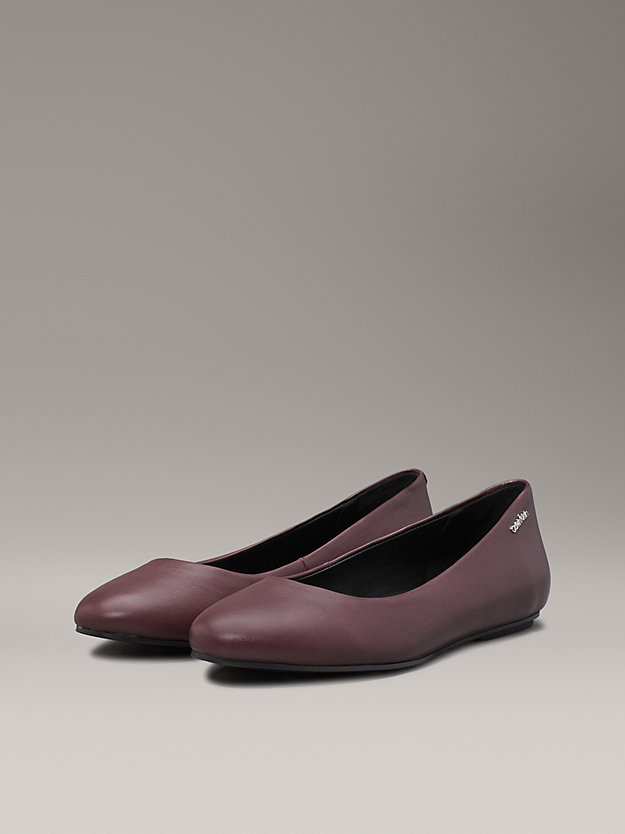 Leather Ballerinas