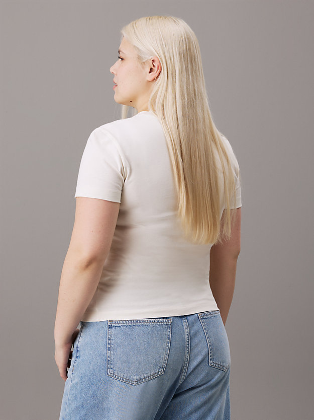 Plus Size Monogram T-shirt