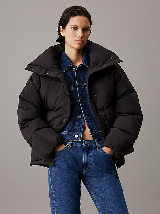 Relaxed Down Puffer Jacket