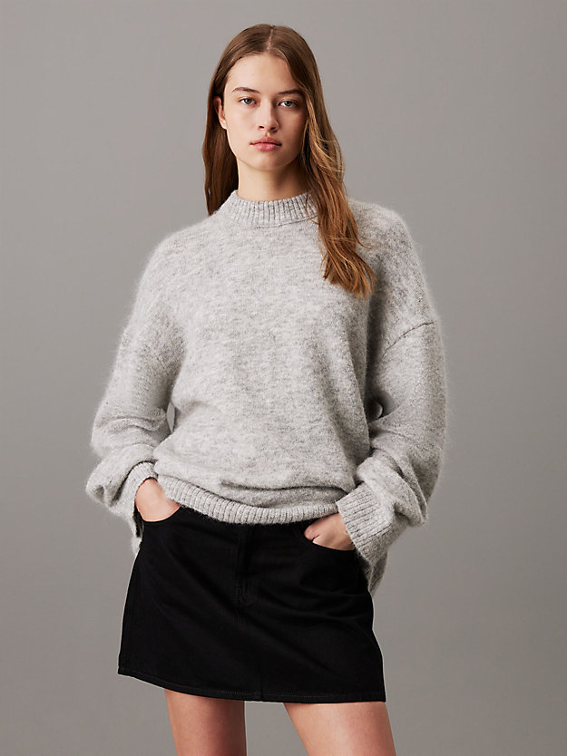 Relaxed Wool Blend Jumper