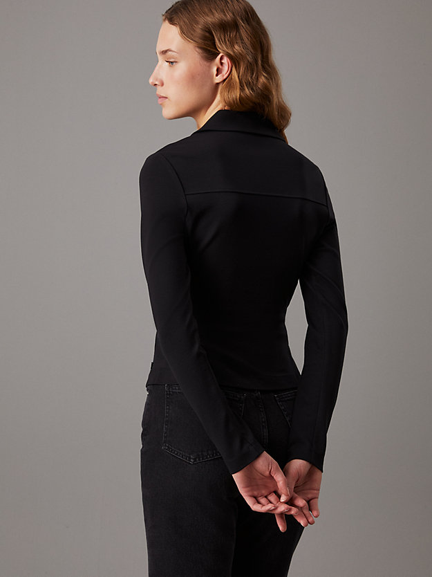Milano Jersey Zip Up Top