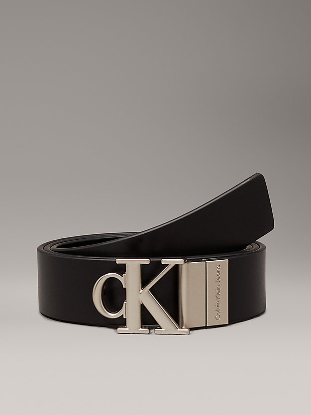 Reversible Logo Leather Belt