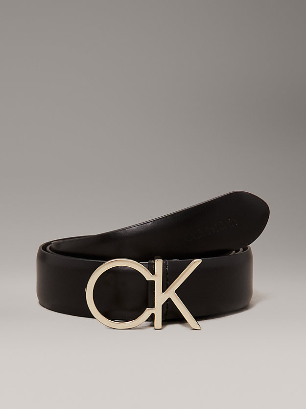 Leather Logo Belt