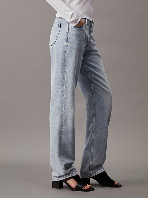 Low Rise Straight Jeans