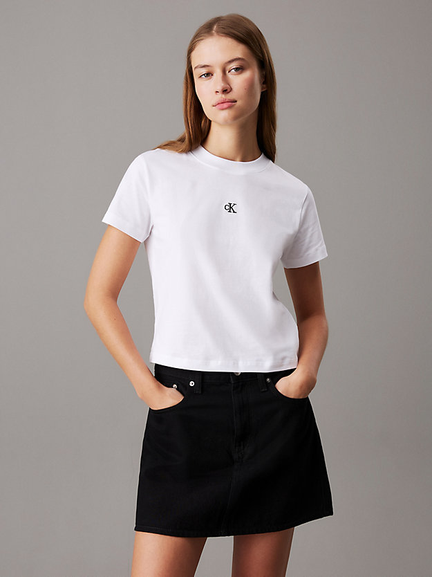 Cropped Monogram T-shirt
