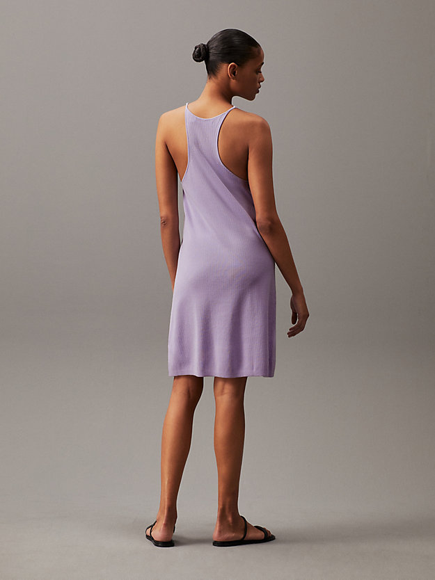 Soft Ribbed Lyocell Tank Dress