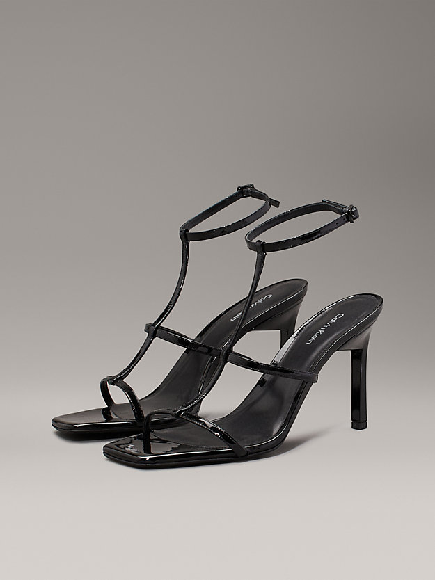 Leather Heeled Gladiator Sandals