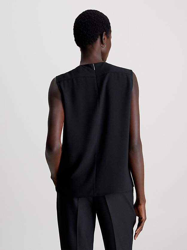 Keyhole Neckline Blouse