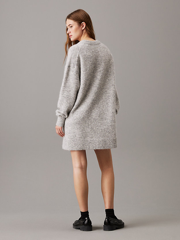 Soft Wool Blend Jumper Dress