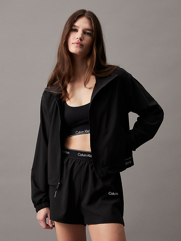 Cropped Zip Up Jacket