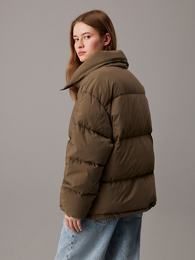 Relaxed Down Puffer Jacket