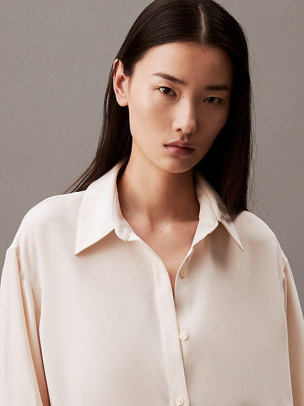 Classic Button-Down Tunic Shirt