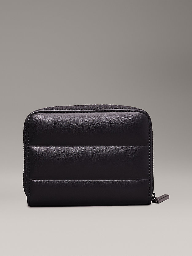 Quilted RFID Zip Around Wallet
