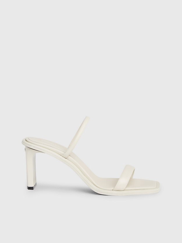 Leather Stiletto Sandals