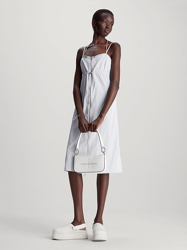 Tie Back Parachute Midi Dress