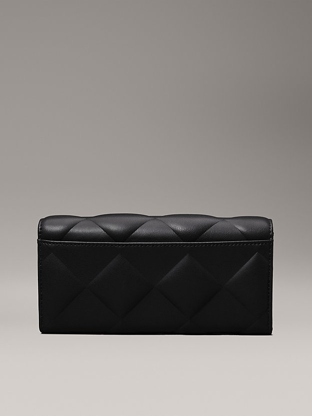 Large Quilted RFID Trifold Wallet