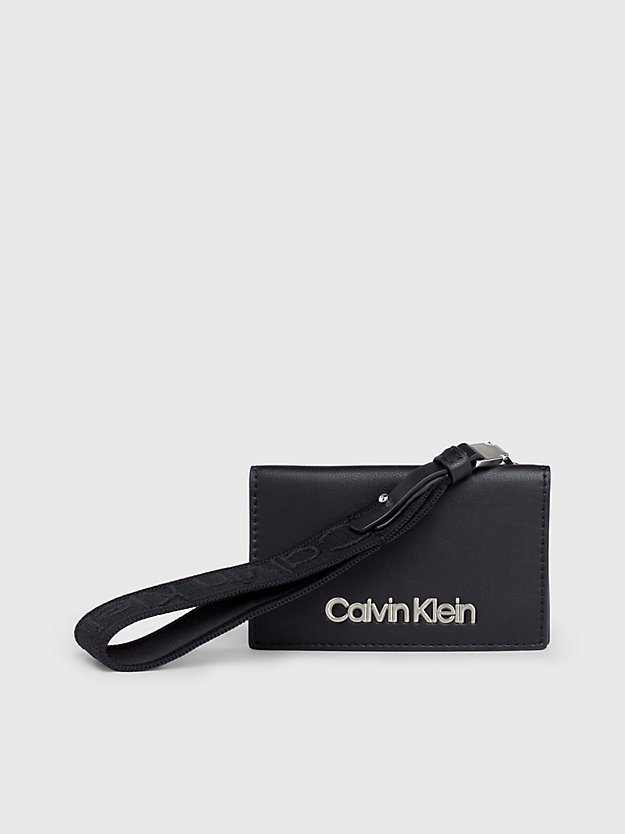 RFID Wristlet Zip Around Wallet