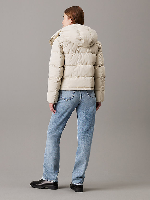 Short Hooded Puffer Jacket