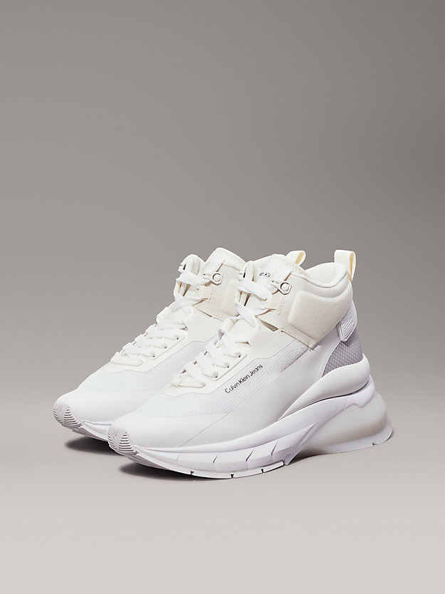 High-Top Wedge Trainers