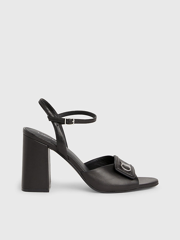 Leather Heeled Sandals