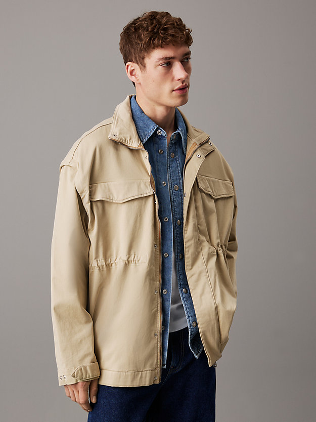 Unisex 2-in-1 Cotton Twill Jacket